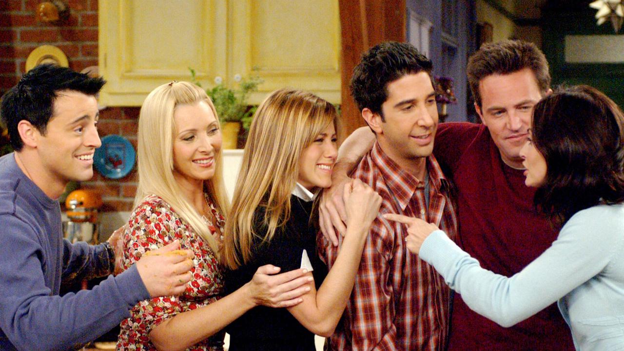 Kudrow (second from left) has been singled out as the “worst human” by a reality TV star. Picture: Everett Collection