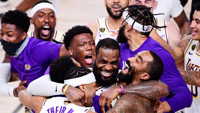 LeBron led the Lakers to a drought-breaking NBA title victory.