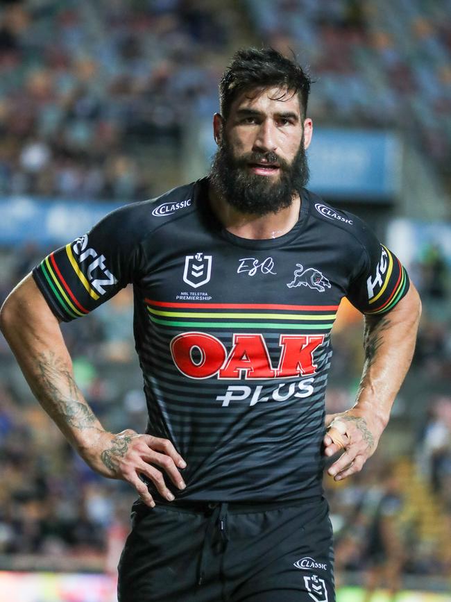 Penrith captain James Tamou may not be the leader the Panthers need. Picture: AAP Image/Michael Chambers