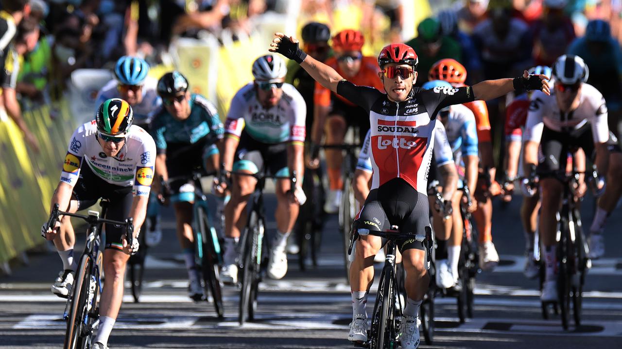 Tour de France 2020: Caleb Ewan wins stage three with late burst | news ...