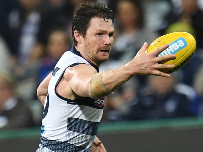 Patrick Dangerfield had a night out for the Cats.