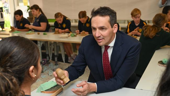 Education Minister Blair Boyer says the new system will change the way schools are prioritised for upgrades. Picture: Naomi Jellicoe