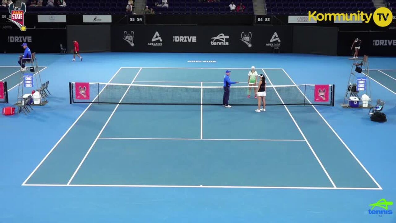 Replay: Taylor Glennon (ETKG) v Olivia Giotis (Seacliff) - Tennis SA State League Grand finals Day 1