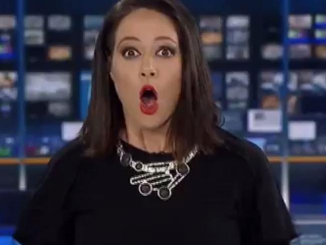 Natasha Exelby Blooper Video Abc Cops Backlash Over Decision The 7914