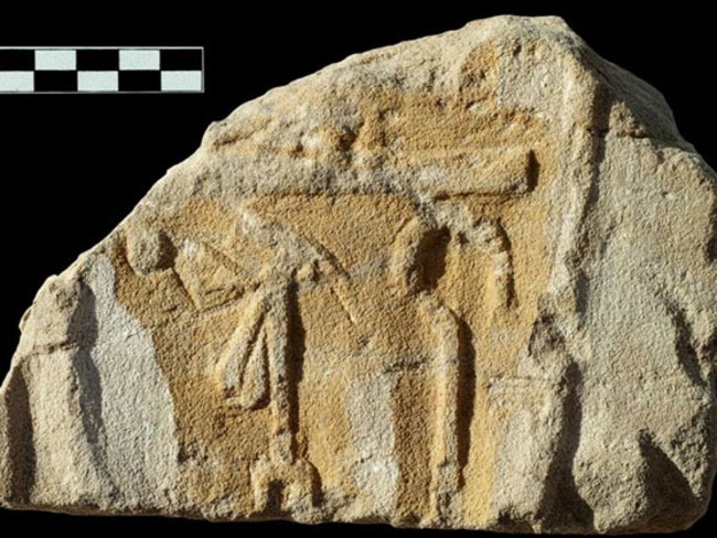 Part of a cartouche of Amenhotep III who ruled from about 1386 to 1350BC. Source: Gebel El Silsila Survey Project