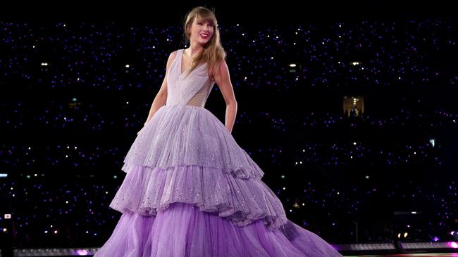 Swift is set to perform four shows in Sydney, beginning on Friday. Picture: Graham Denholm/TAS24/Getty Images