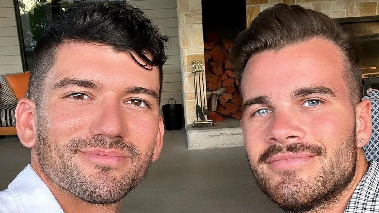 Luke Davies (left) and Jesse Baird (right) were found dead in February after a week-long search. Picture: Instagram