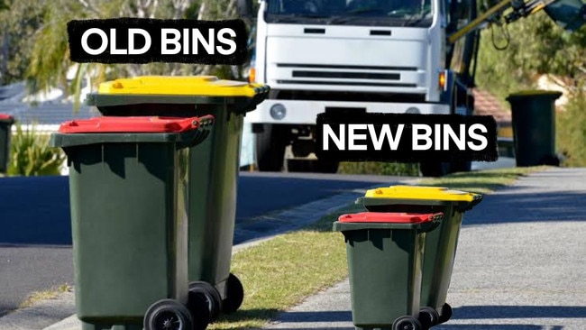 Bins — so they’re getting smaller. Get over it.