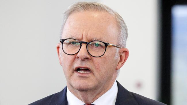 Anthony Albanese’s first term of leadership has been divided into two halves of distraction and failure. Picture: NewsWire / David Geraghty