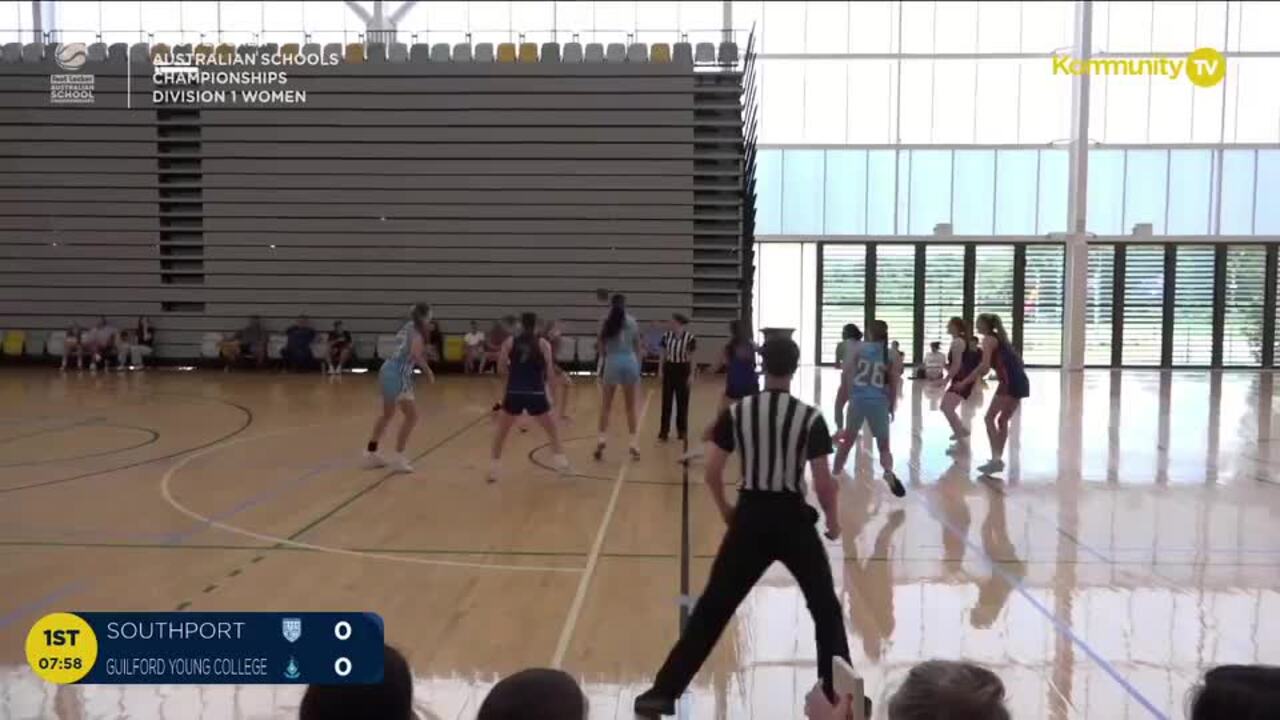 Replay: Southport SHS v Guilford Young College (U20 Women Div 1)  - 2024 Basketball Australia Schools Championships Day 1