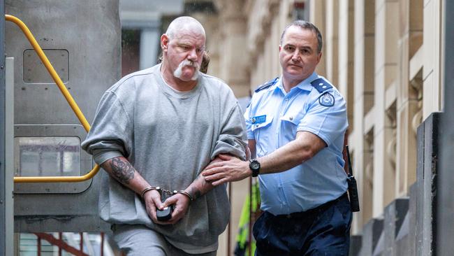 Chalmers (left) was extradited to face court in Melbourne in March this year. Picture: NCA NewsWire / David Geraghty