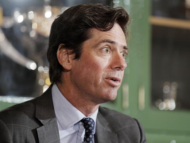 AFL chief Gillon McLachlan. Picture: Richard Jupe