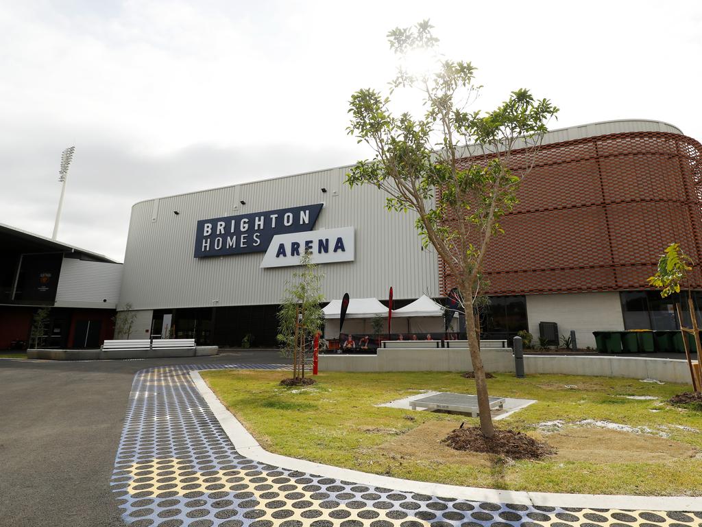 Brighton Homes Arena, Springfield, Ipswich on November 27, 2022 in Ipswich, Australia. (Photo by Dylan Burns/AFL Photos via Getty Images)
