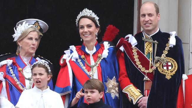 Prince William and Princess Kate – with Princess Charlotte and Prince Louis – are far and away the most popular members of the royal family. Picture: Neil Mockford/Getty Images