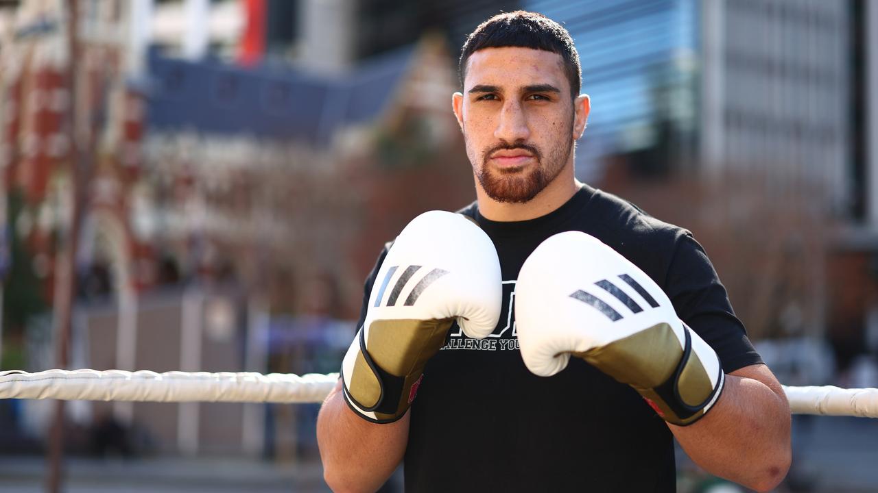 Justis Huni will fight Andrew ‘The Beast’ Tabiti in Mexico. Picture: Chris Hyde/Getty Images