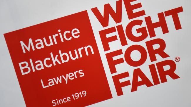 Maurice Blackburn Lawyers. (AAP Image/Mick Tsikas) NO ARCHIVING