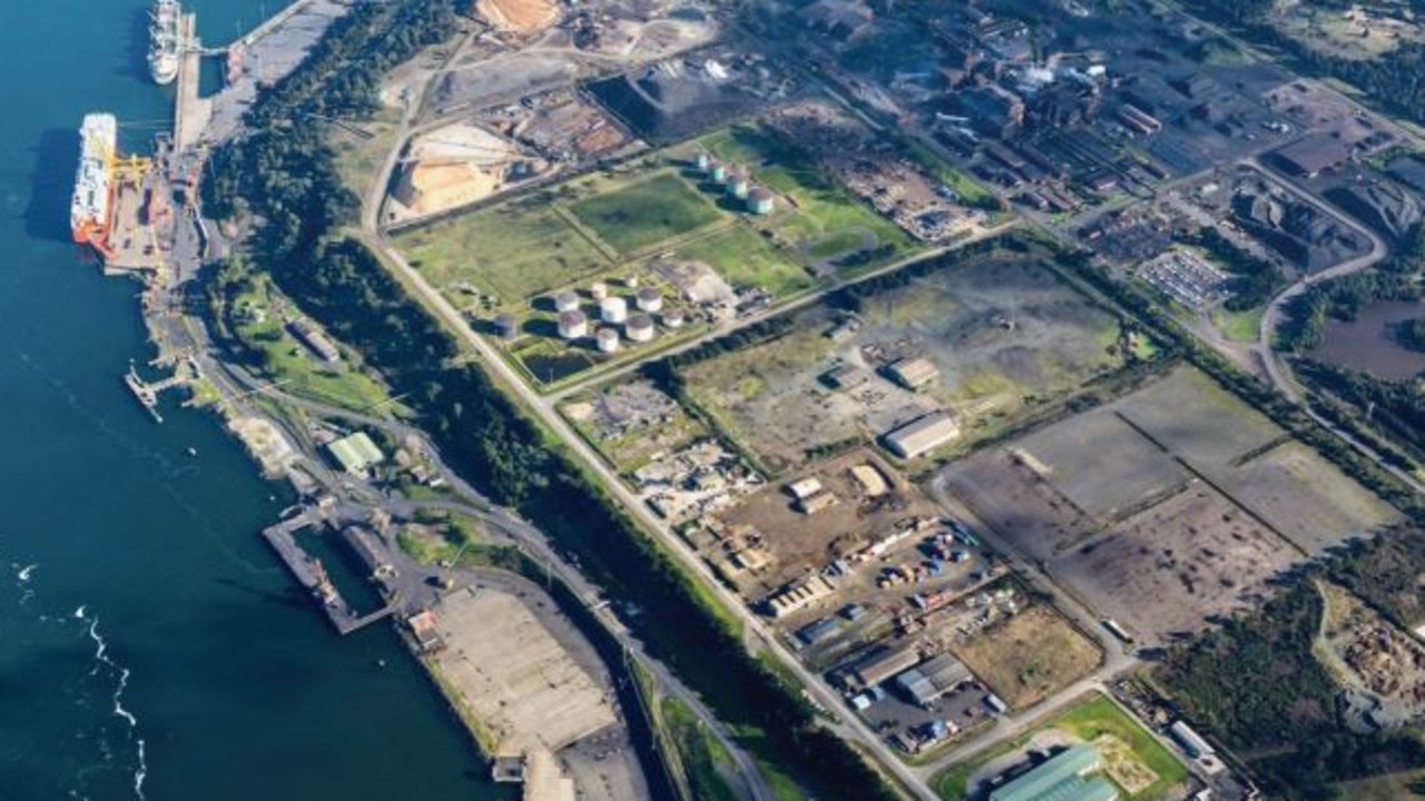 Bell Bay Advanced Manufacturing Zone. There are nascent plans for Bell Bay to host a green hydrogen hub. Picture: File