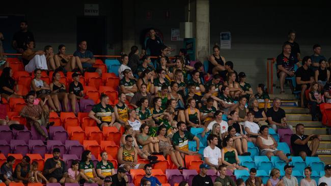 Game night at the NTFL Buffaloes' vs side the Essendon Bombers, TIO Darwin. Picture: Pema Tamang Pakhrin