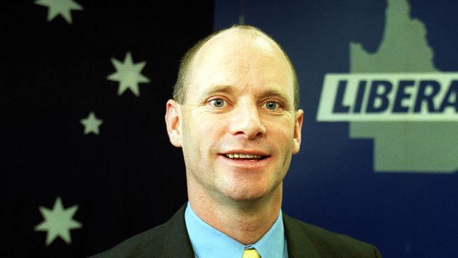 Then-Liberal lord mayoral candidate Campbell Newman in July, 2002.