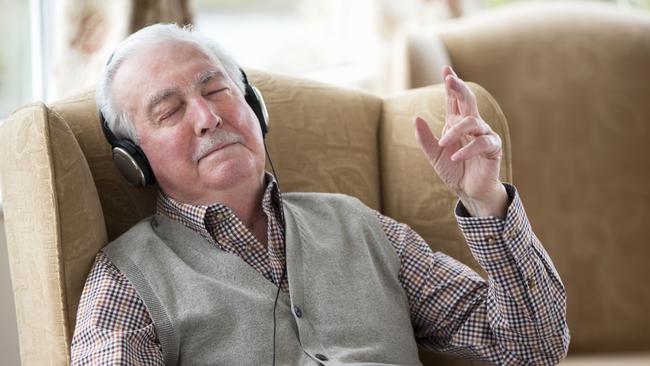 Over 50-year-olds listen to headphones on average 47 hours a month..