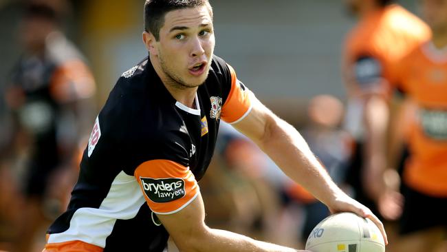Mitchell Moses is not bound for Parramatta ... yet. Picture: Gregg Porteous