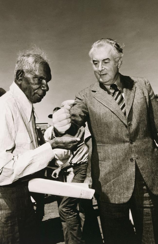 Whitlam’s handprint of hope for indigenous Australia on message stick ...