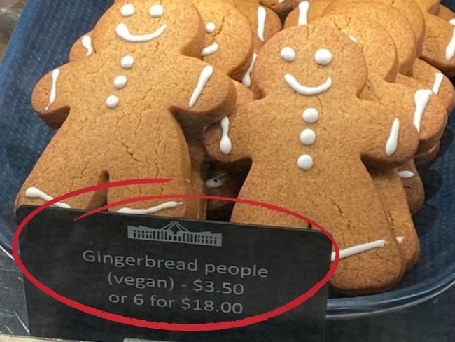 The humble Gingerbread Man has been sent to the knackery and replaced with a gender-neutral offering more in step with the modern world. Picture: Supplied