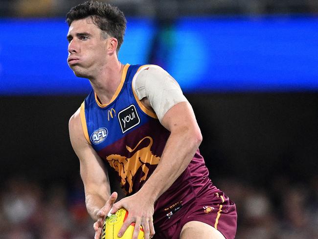 Lions defender Noah Answerth is set to go head-to-head with Suns forward Ben Long. Picture: Bradley Kanaris/Getty Images