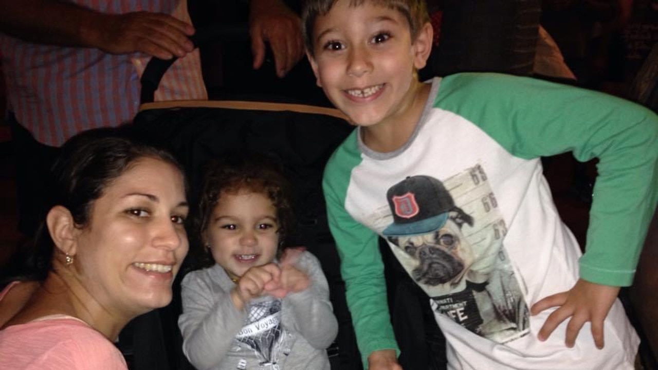 Darwin's Efrosini Soula Yiannakos, 38, underwent a kidney and pancreas transplant eight years ago when her daughter Alexia was two and her son Yianni was 5. Picture: Supplied