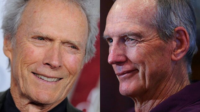 Clint Eastwood and Wayne Bennett 