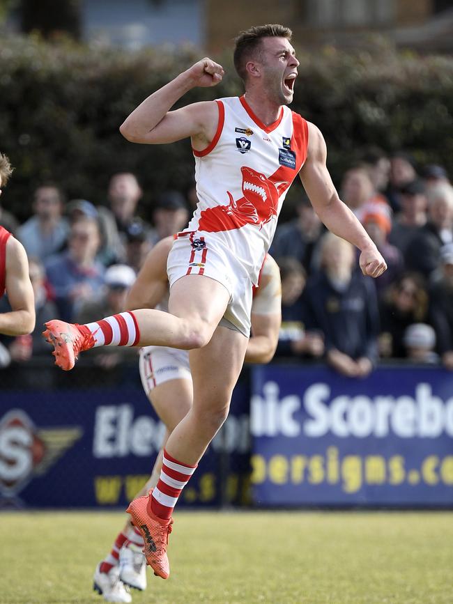 Sorrento captain James Hallahan.