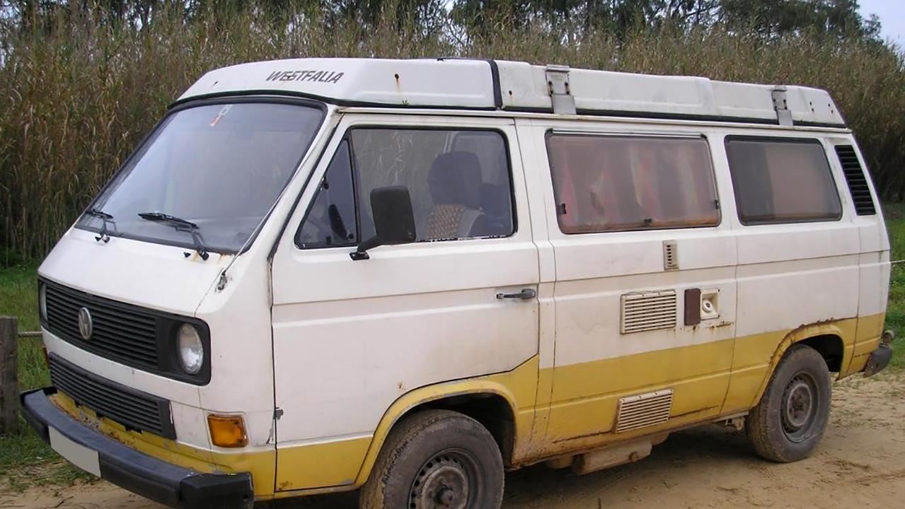 Police believed the suspect was driving a VW T3 Westfalia campervan around the time of McCann’s disappearance. Picture: Metropolitan Police/AFP