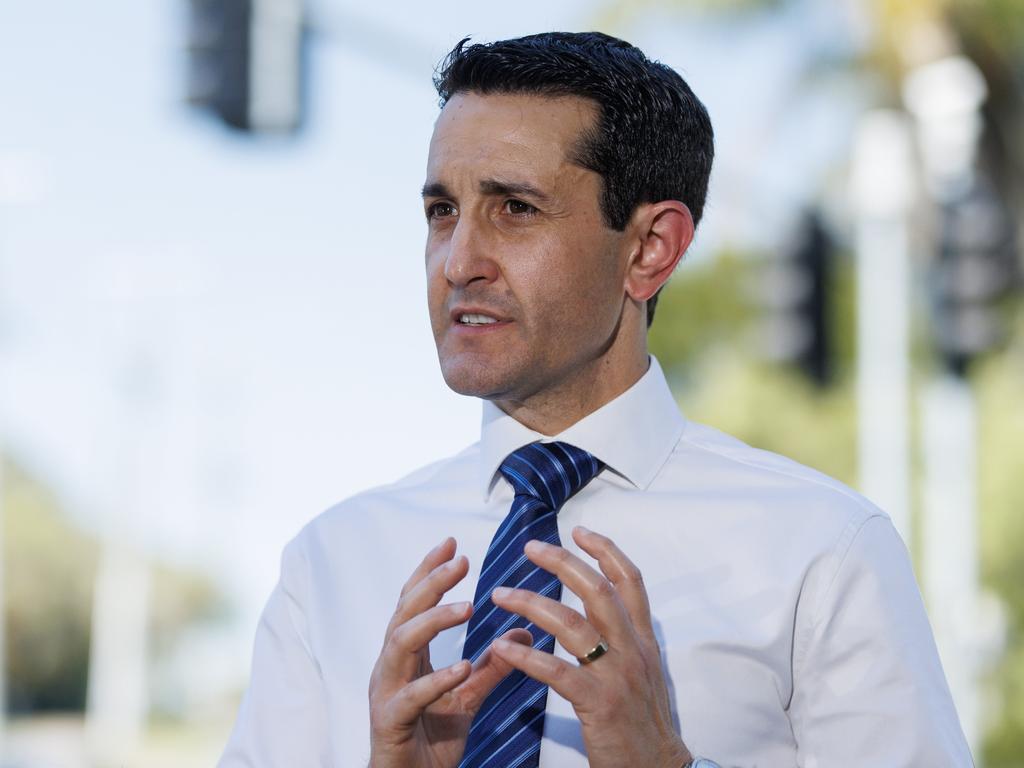 Opposition Leader David Crisafulli. Picture: Lachie Millard