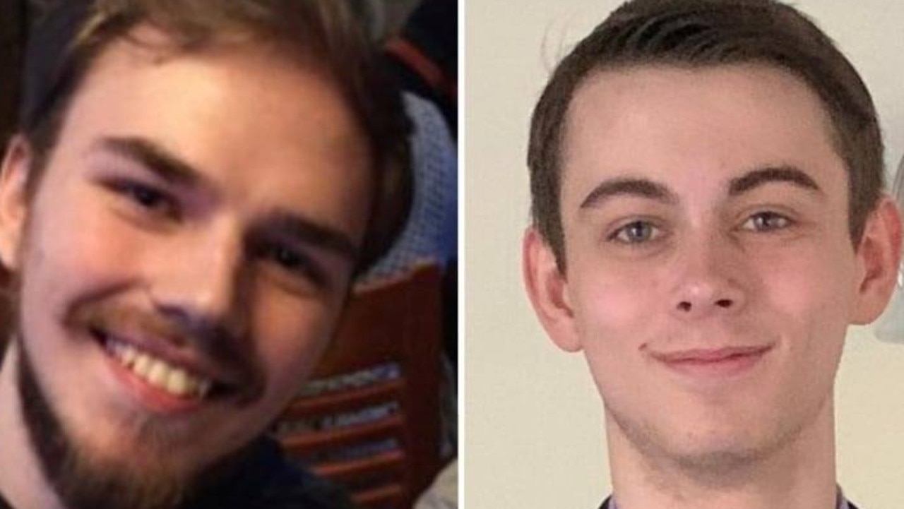Kam McLeod, 19, and Bryer Schmegelsky are believed to be on the run following the gruesome murders of three people, including Aussie Lucas Fowler, on a Canadian highway. Picture: Facebook