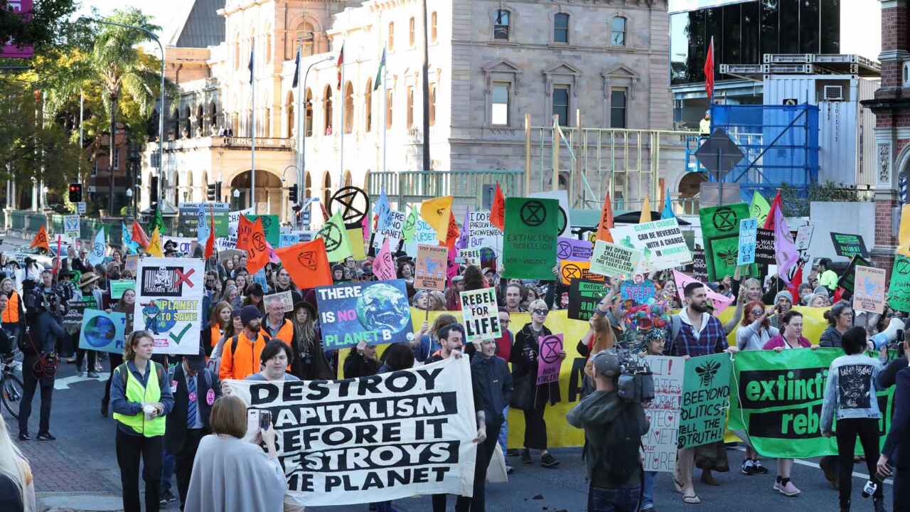 Brisbane is 'testing ground' for radical protestors