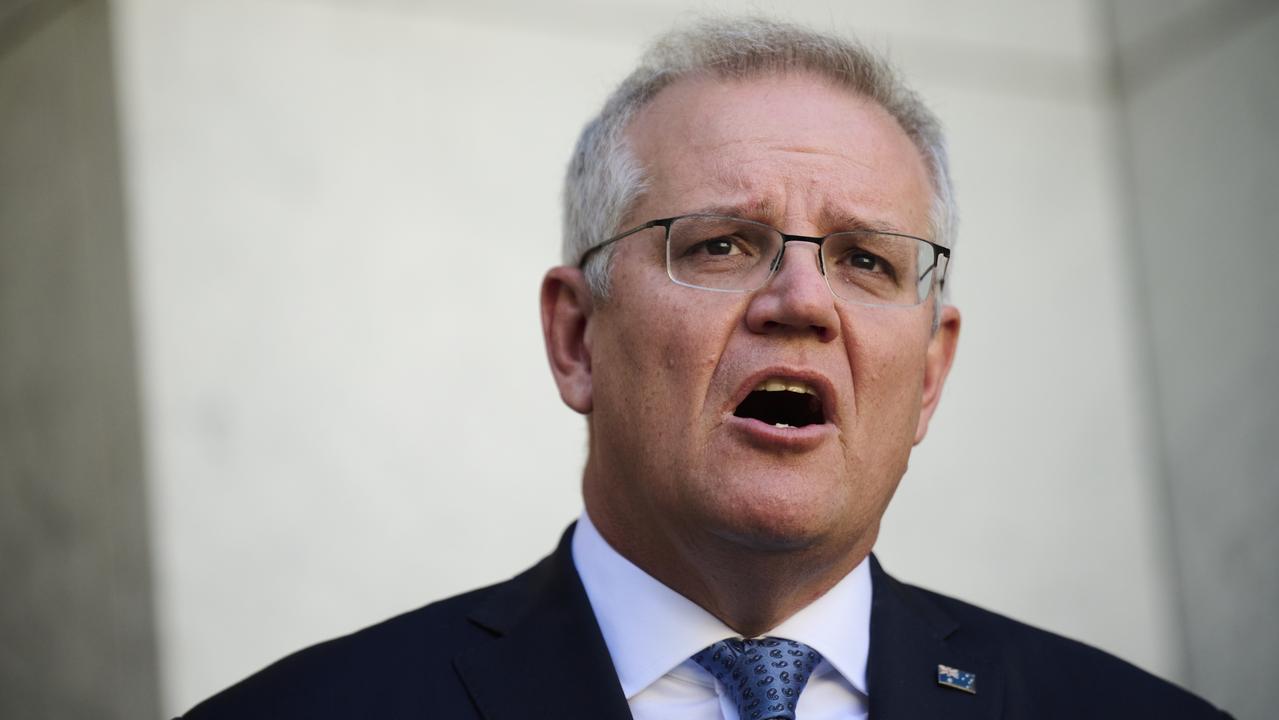 Prime Minister Scott Morrison says borders are not a long-term solution. Picture: Rohan Thomson/Getty Images