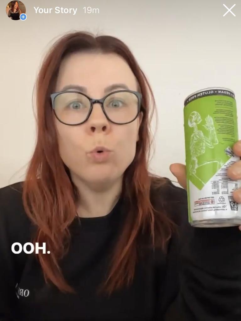 News.com.au’s lifestyle editor put the low-calorie drink to the test and was impressed. Picture: news.com.au