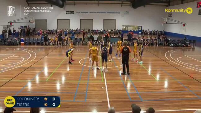 Replay: Vic Goldminers v Tas Tigers (U14 Boys) – Australian Country ...