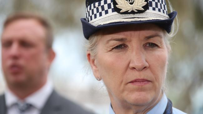 Police Commissioner Katarina Carroll says investigations are continuing and that charges could not be ruled out. Picture Glenn Hampson