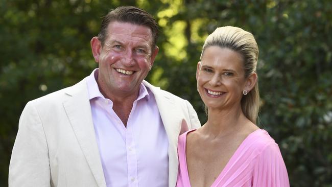 Sarah Abbott with husband Sam is a leading PR professional in SA – and a busy mum of three. Picture: Supplied