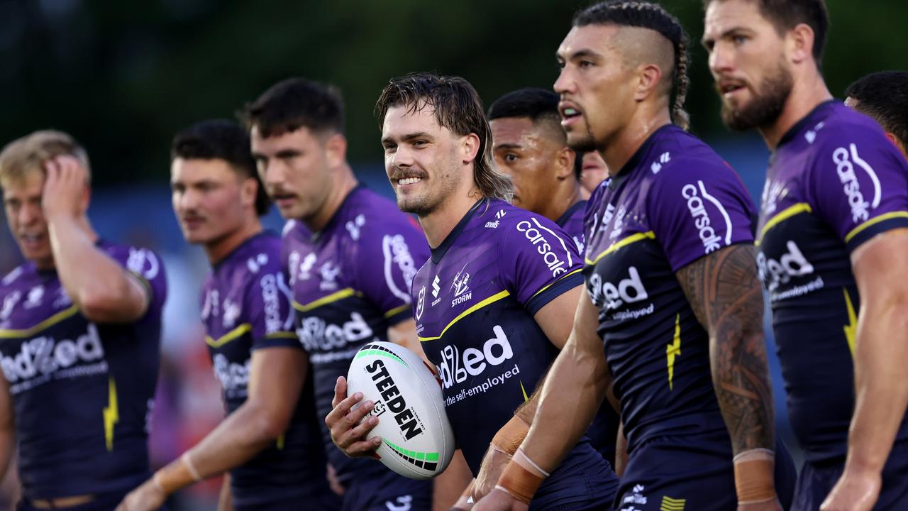 Ryan Papenhuyzen showed great signs for the Storm. Picture: Brendon Thorne/Getty Images