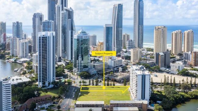 The Surfers Paradise Bowls Club site land owned by council, which has been sold. It is a prime site.