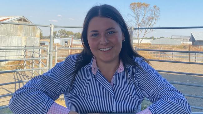 Siale Pitson was one of two recipients of the Bendigo Rotary Agriculture Scholarship this year.