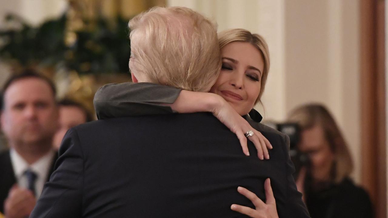 Ivanka Trump’s legacy is “enabling her father’s odious actions”. Picture: Saul Loeb/AFP