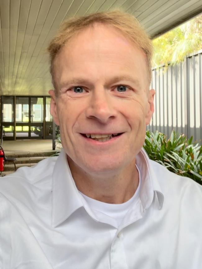 Professor Scolyer Weil undergo further treatments to remove the remaining tumour. Picture: Instagram