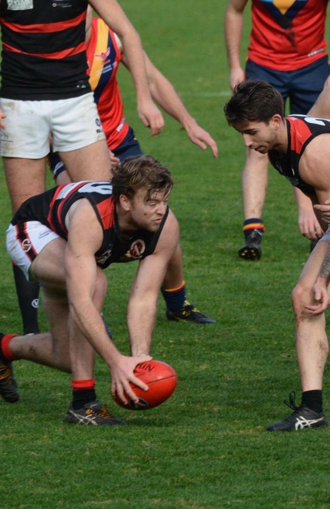 Matthew Forrest plays mainly for Old Xavs’ thirds team.