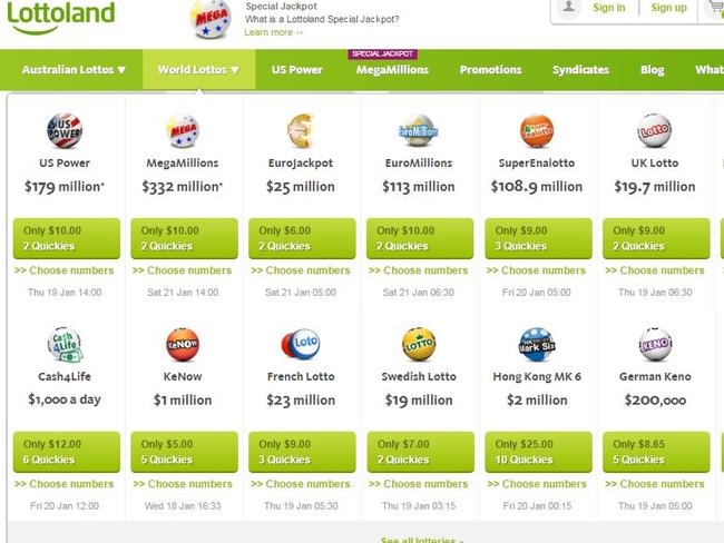 Lottoland cash4life online