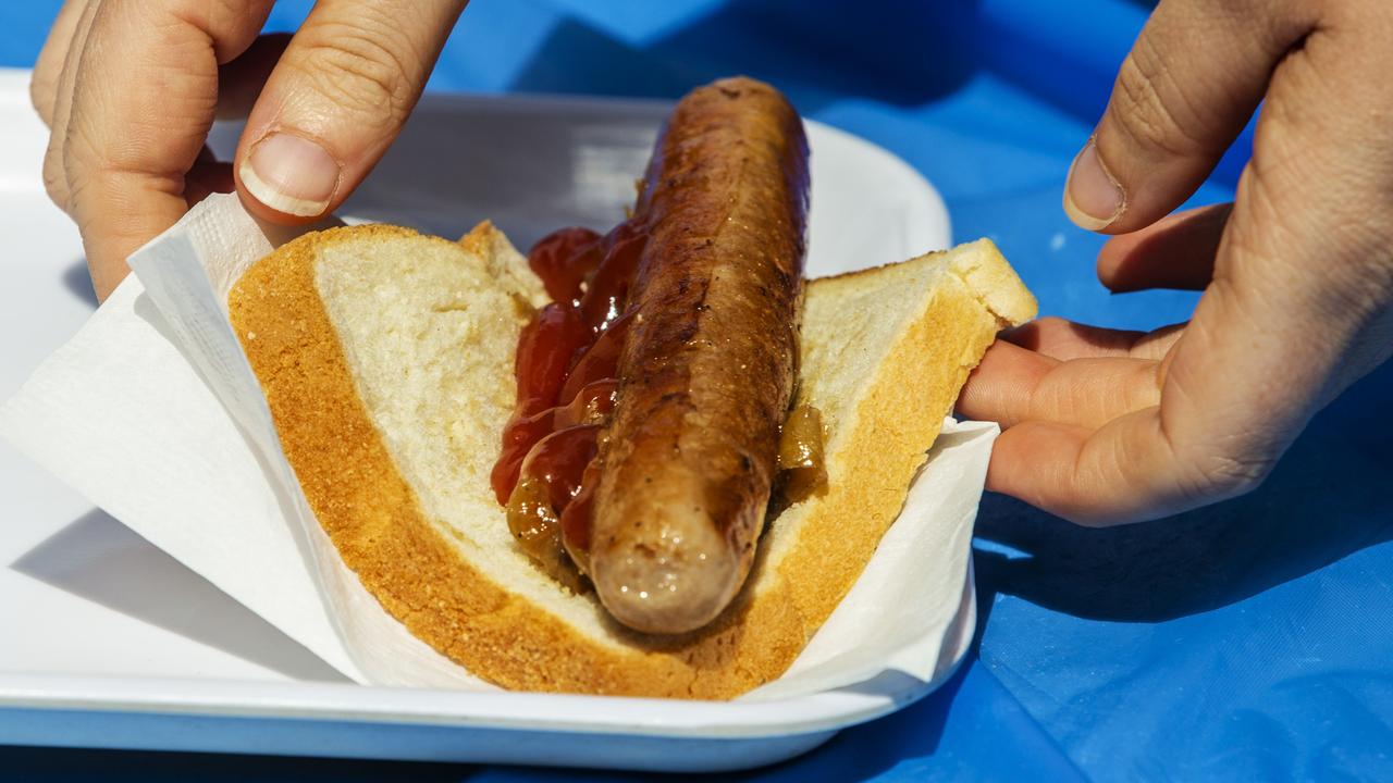 A Bunnings snag will cost more. Picture: NCA NewsWire/Jenny Evans