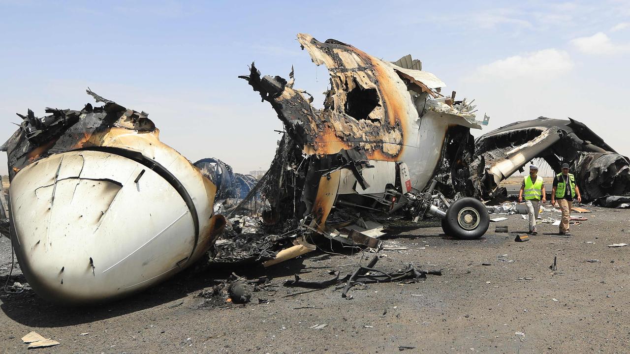 Six planes totally destroyed at airport