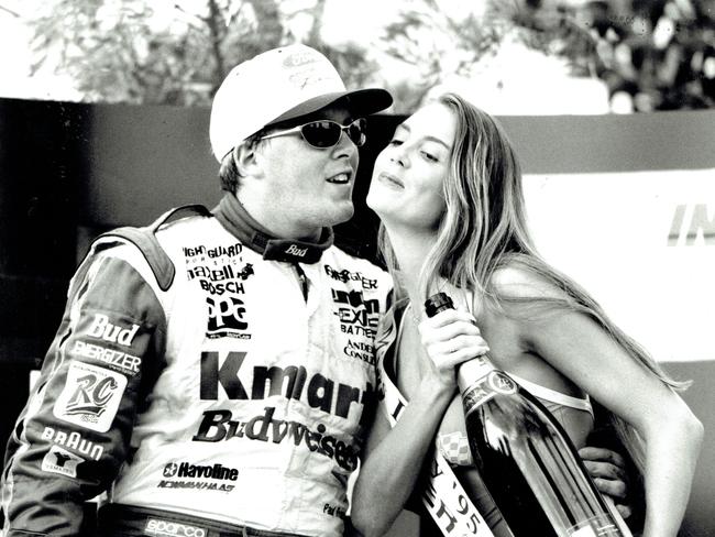 GOLD COAST INDY 1995 Paul Tracey meets Miss Indy